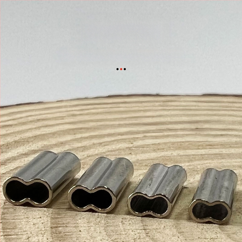 Kalapüügivahendid vasktoru topeltvasktoru õngenööri hoidik korpuse presstangid kalapüügi terastraadist klamber toru presstangid ülikond