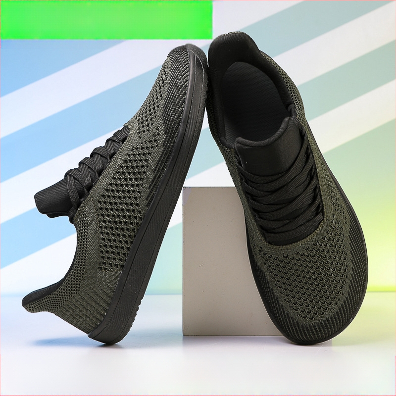 Ekspordi väliskaubanduse meeste võrgust hingavad treeningjalatsid 4E laia liistuga meeste laia ninaga laia jalaga paljajalu jooksujalatsid pehme tald ei pigista jalgu