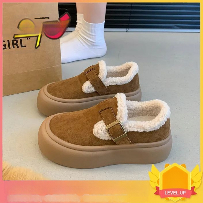 Ziemas vilnas oderētas neslīdošas, biezas, siltas kokvilnas kurpes 2024. gada jauni sniega zābaki, modernas, daudzpusīgas, āra sieviešu kokvilnas kurpes