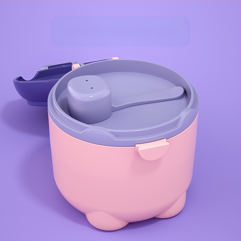 Kūdikių pieno miltelių kasetė Nešiojama išeinanti sandari drėgmei atspari pakuotė Kasetės laikymo bakas Papildoma ryžių makaronų dėžutėje esanti pieno miltelių kasetė