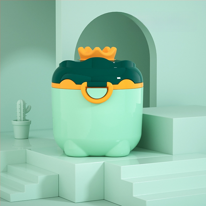 Kūdikių pieno miltelių kasetė Nešiojama išeinanti sandari drėgmei atspari pakuotė Kasetės laikymo bakas Papildoma ryžių makaronų dėžutėje esanti pieno miltelių kasetė