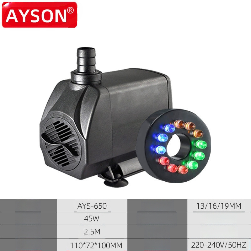 Pompă de circulație a apei curgătoare cu iluminare 110V/220V, pentru fântână artizanală, tip rockerie, SUA/Europa/Marea Britanie/Australia, furnizată de Amazon