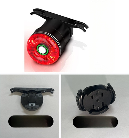 „Yinji SR1pro“ išmanusis dviračio galinis žibintas, C tipo įkrovimas, vandeniui atsparus, naktinio važiavimo galinis žibintas, stabdžių indukcinis galinis žibintas