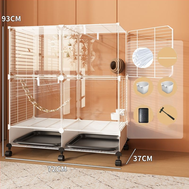 Suur linnupuur koduseks kasutamiseks, luksuslik villa viirpapagoidele ja nümfkakaduudele, pritsmekindel uus mudel väikestele lindudele nagu varblased ja viirpapagoid