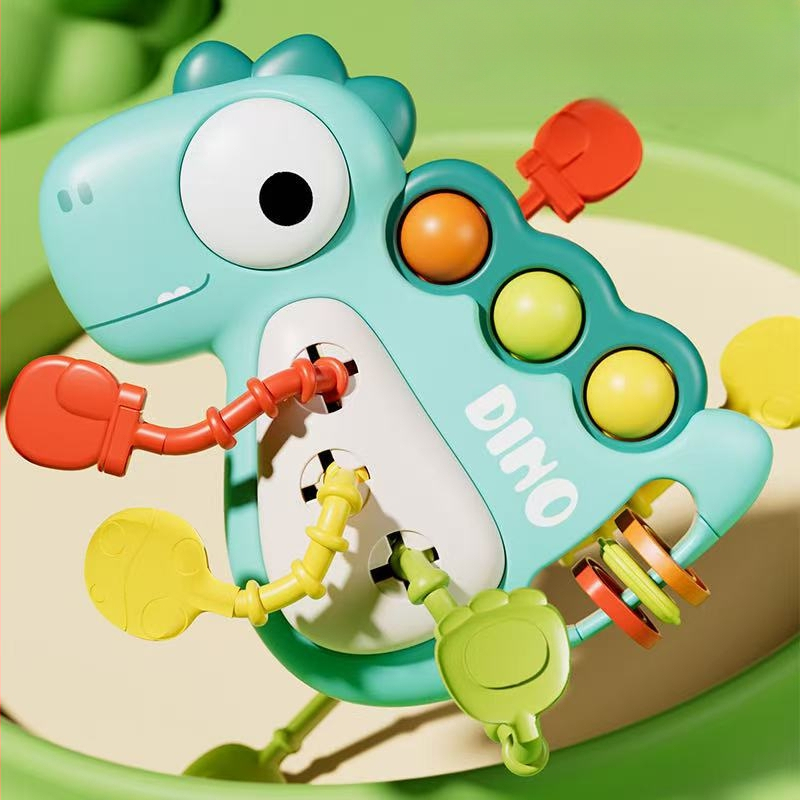 Tarpvalstybinė naujo dinozauro vairo „Lala Le Busy Board Montessori“ daugiafunkcis kūdikio imitavimo antrojo piloto žaislų partija