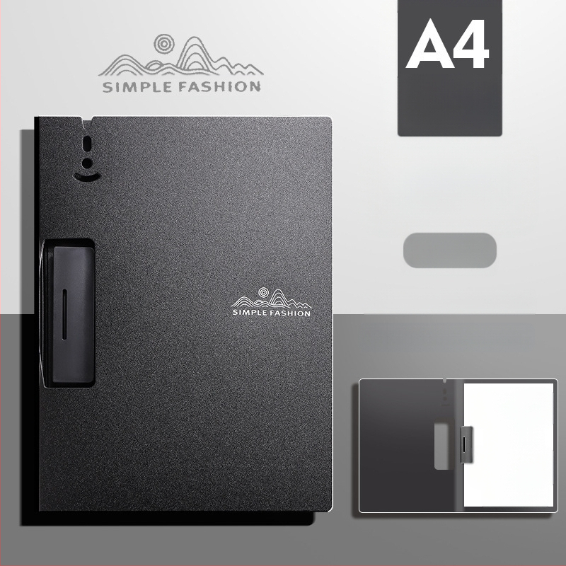 Щипка за дъска Maillard A4, цветна мока, мус, офис папка, високо изглеждаща, многофункционална, за писане и рисуване на студенти