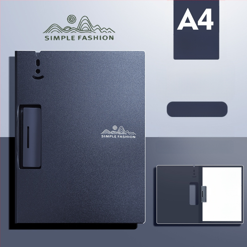 Щипка за дъска Maillard A4, цветна мока, мус, офис папка, високо изглеждаща, многофункционална, за писане и рисуване на студенти