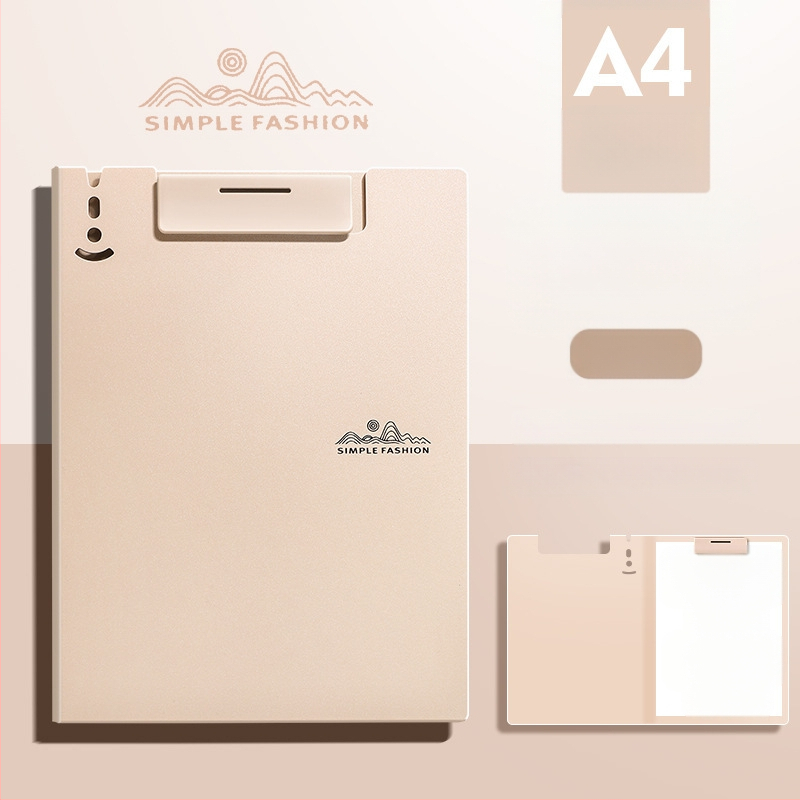 Щипка за дъска Maillard A4, цветна мока, мус, офис папка, високо изглеждаща, многофункционална, за писане и рисуване на студенти