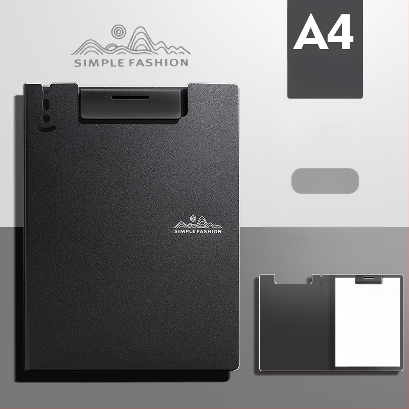 Щипка за дъска Maillard A4, цветна мока, мус, офис папка, високо изглеждаща, многофункционална, за писане и рисуване на студенти