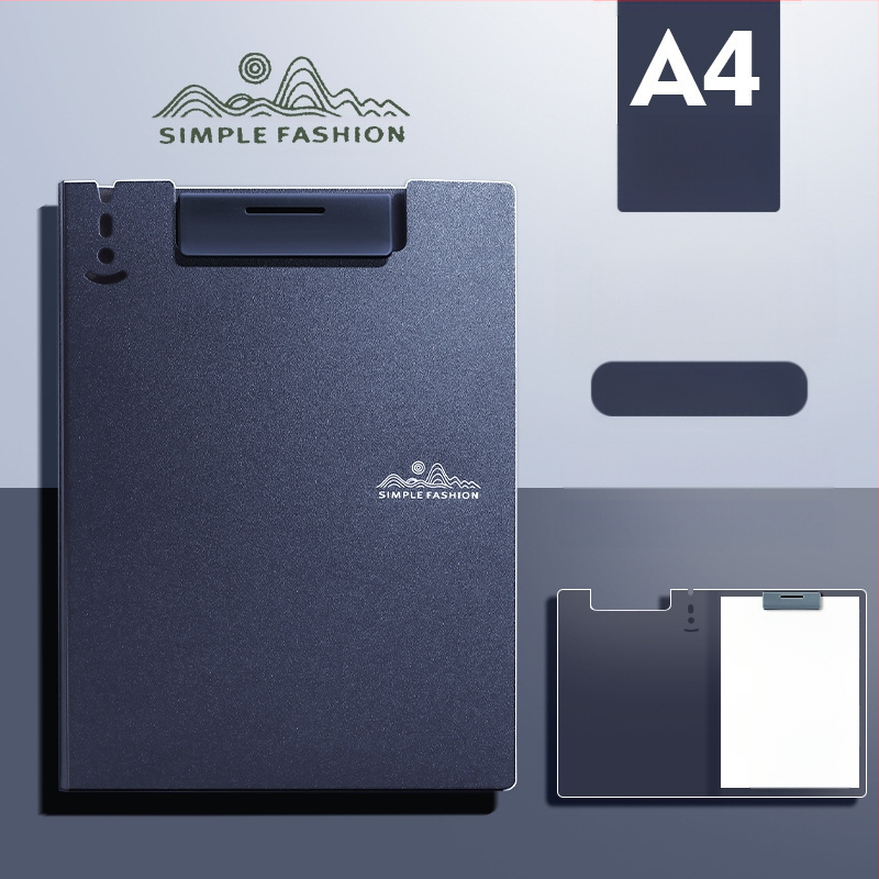 Щипка за дъска Maillard A4, цветна мока, мус, офис папка, високо изглеждаща, многофункционална, за писане и рисуване на студенти