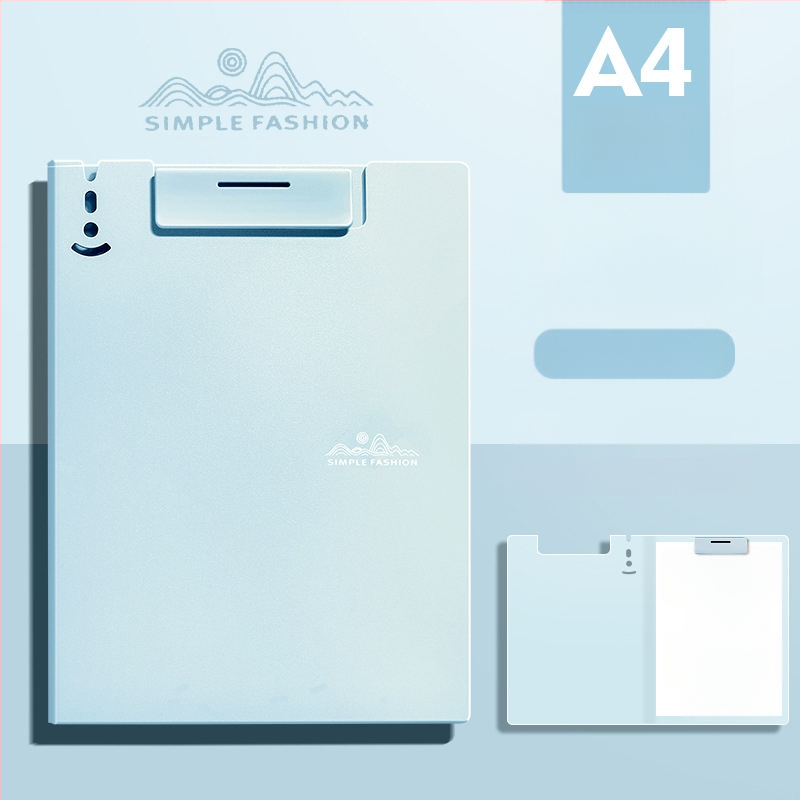 Щипка за дъска Maillard A4, цветна мока, мус, офис папка, високо изглеждаща, многофункционална, за писане и рисуване на студенти