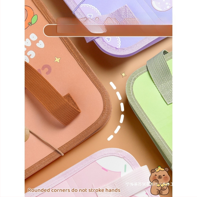 A4 käekoti dokumendikott 13-ruuduline organikott testpaberist kott mitmekihiline suure mahutavusega käeshoitav paberihoidik algkooliõpilastele