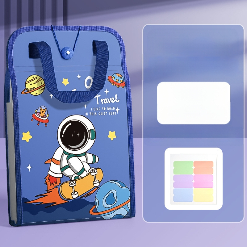 A4 käekoti dokumendikott 13-ruuduline organikott testpaberist kott mitmekihiline suure mahutavusega käeshoitav paberihoidik algkooliõpilastele