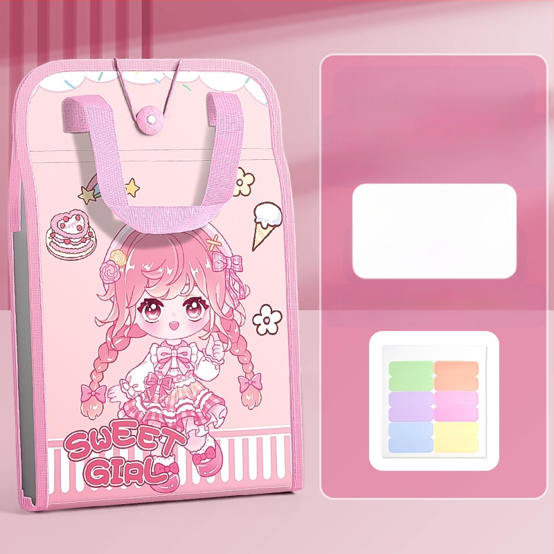 A4 käekoti dokumendikott 13-ruuduline organikott testpaberist kott mitmekihiline suure mahutavusega käeshoitav paberihoidik algkooliõpilastele