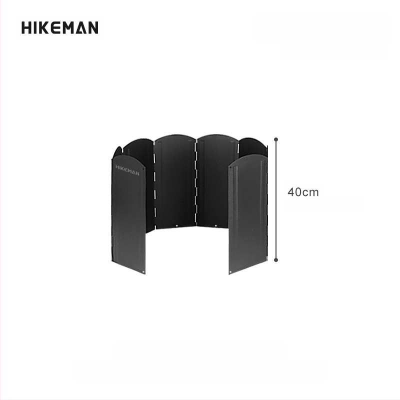 Õues must suur tuuleklaas telkimiseks BBQ lõkkepliit kokkupandav köögitarbed tsingitud leht soojust koguv tuuleklaas