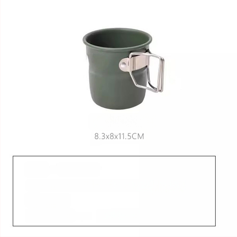 Suvisel ajal telkimisstiilis õues kasutatav veekruus, uhke välimusega, suure mahutavusega, lihtne alumiiniumisulamist veekruus, kokkupandav