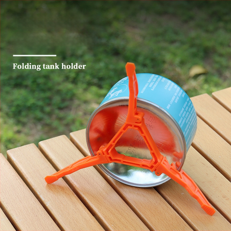 Kokkupandav õhupaagi kronstein kaasaskantav lame õhupaagi hoidik universaalne statiivi stabiilne plastklamber telkimistarvikud