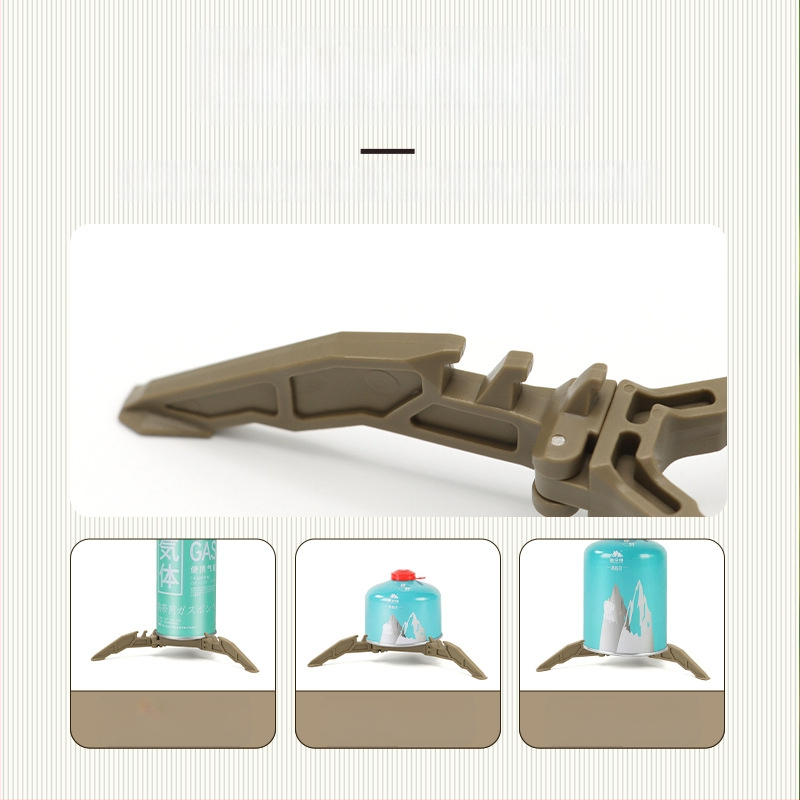 Kokkupandav õhupaagi kronstein kaasaskantav lame õhupaagi hoidik universaalne statiivi stabiilne plastklamber telkimistarvikud