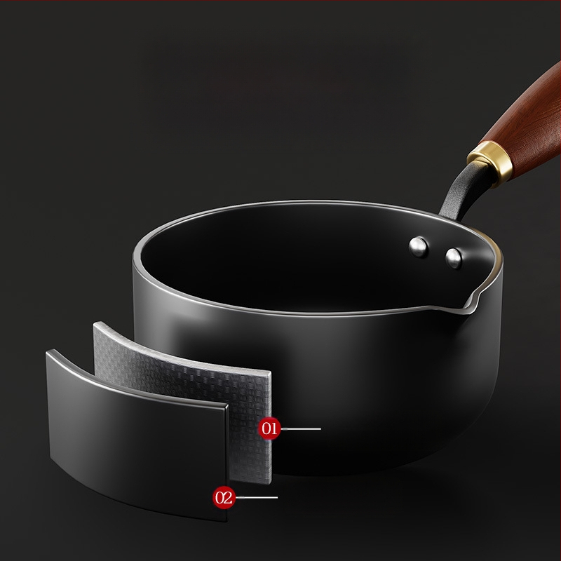 Naujas mini aliejaus pilstymo puodas buitinis aliejaus pilstymo karšto aliejaus mažas geležinis puodas pilstymo diena turtingas daugiafunkcis mažas puodas gamyklos didmeninė prekyba