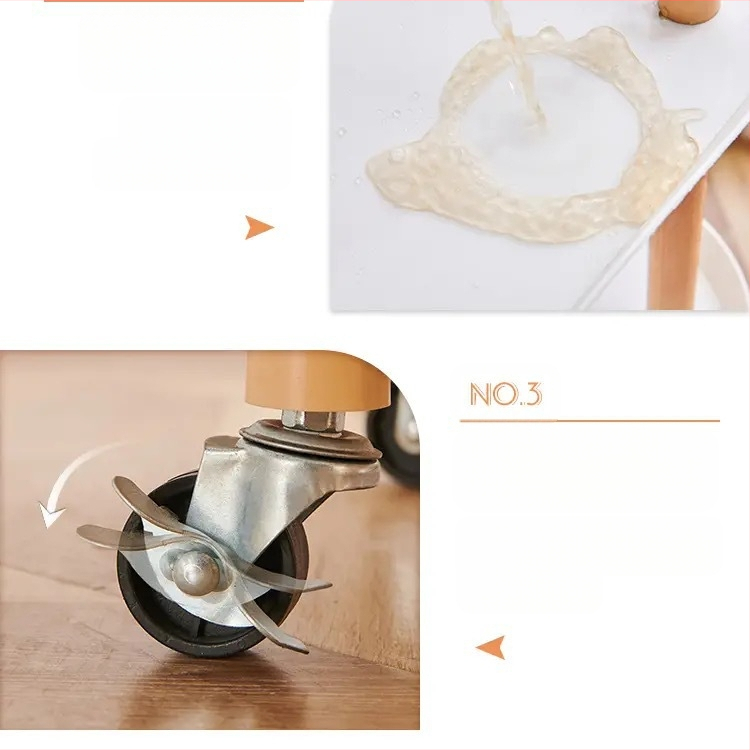 Põhjala stiilis lihtne mitmekihiline magamistoa voodiäärne rõdu teisaldatav elutoa kodu kohvilaud põranda hoiuriiul