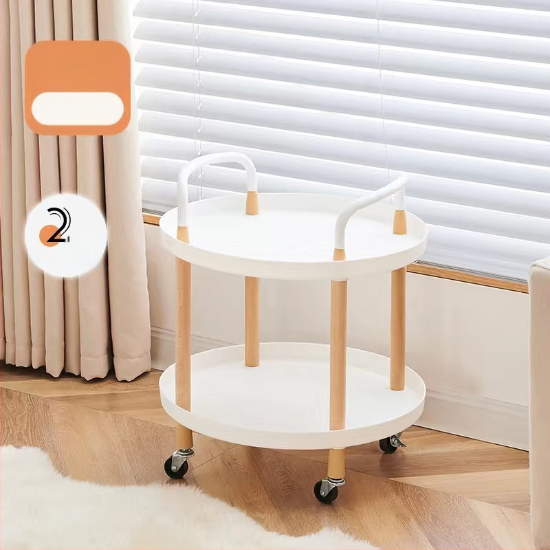 Põhjala stiilis lihtne mitmekihiline magamistoa voodiäärne rõdu teisaldatav elutoa kodu kohvilaud põranda hoiuriiul