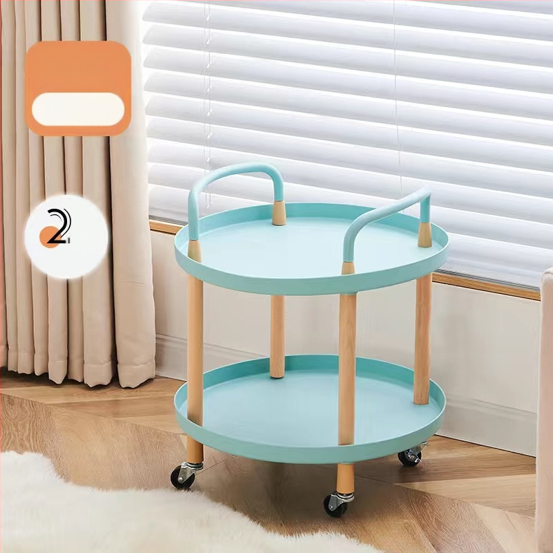 Põhjala stiilis lihtne mitmekihiline magamistoa voodiäärne rõdu teisaldatav elutoa kodu kohvilaud põranda hoiuriiul