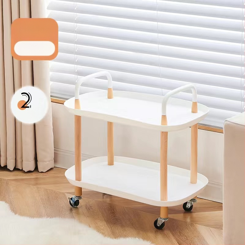 Põhjala stiilis lihtne mitmekihiline magamistoa voodiäärne rõdu teisaldatav elutoa kodu kohvilaud põranda hoiuriiul