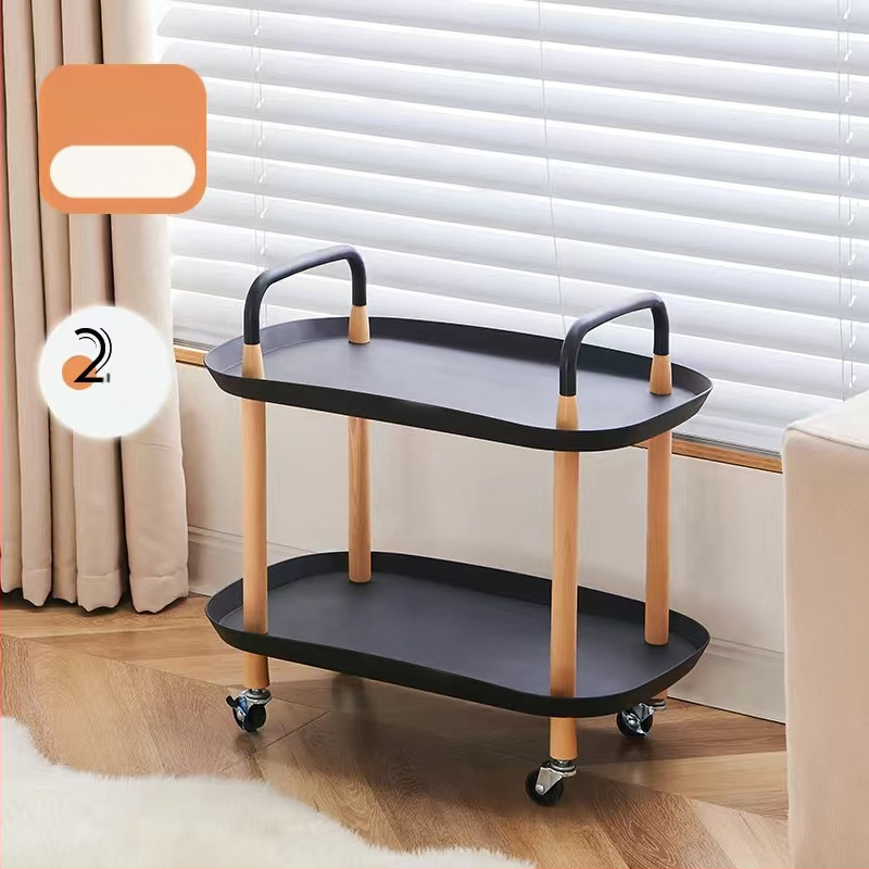 Põhjala stiilis lihtne mitmekihiline magamistoa voodiäärne rõdu teisaldatav elutoa kodu kohvilaud põranda hoiuriiul