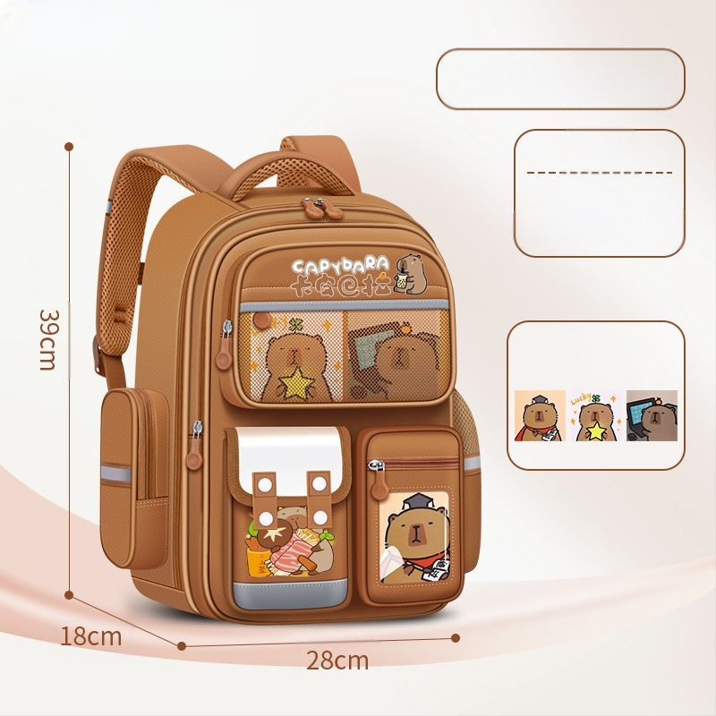 Uus Kappi Bala koolikott tüdrukutele ja tüdrukute algkooliõpilastele 3.-6. klassile suure mahutavusega seljakott tüdrukutele ja poistele topelt