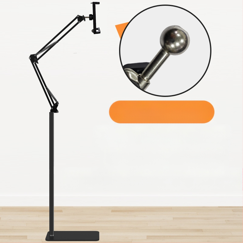 Mobiiltelefoni põrandaklamber voodi külge, pea kohal otseülekandega pildistamise tahvelarvuti konsool iPadi tõsteklambri hulgimüügiks