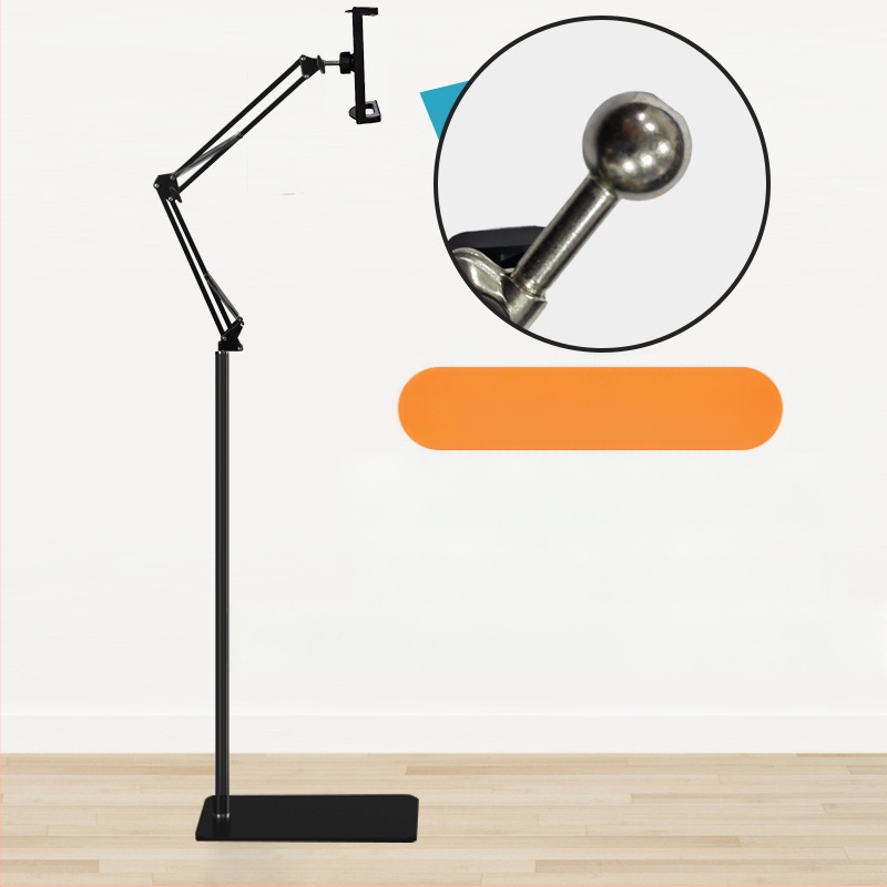 Mobiiltelefoni põrandaklamber voodi külge, pea kohal otseülekandega pildistamise tahvelarvuti konsool iPadi tõsteklambri hulgimüügiks