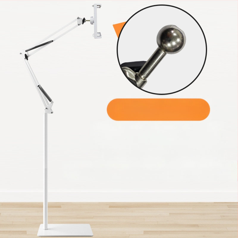 Mobiiltelefoni põrandaklamber voodi külge, pea kohal otseülekandega pildistamise tahvelarvuti konsool iPadi tõsteklambri hulgimüügiks