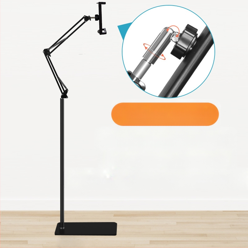 Mobiiltelefoni põrandaklamber voodi külge, pea kohal otseülekandega pildistamise tahvelarvuti konsool iPadi tõsteklambri hulgimüügiks