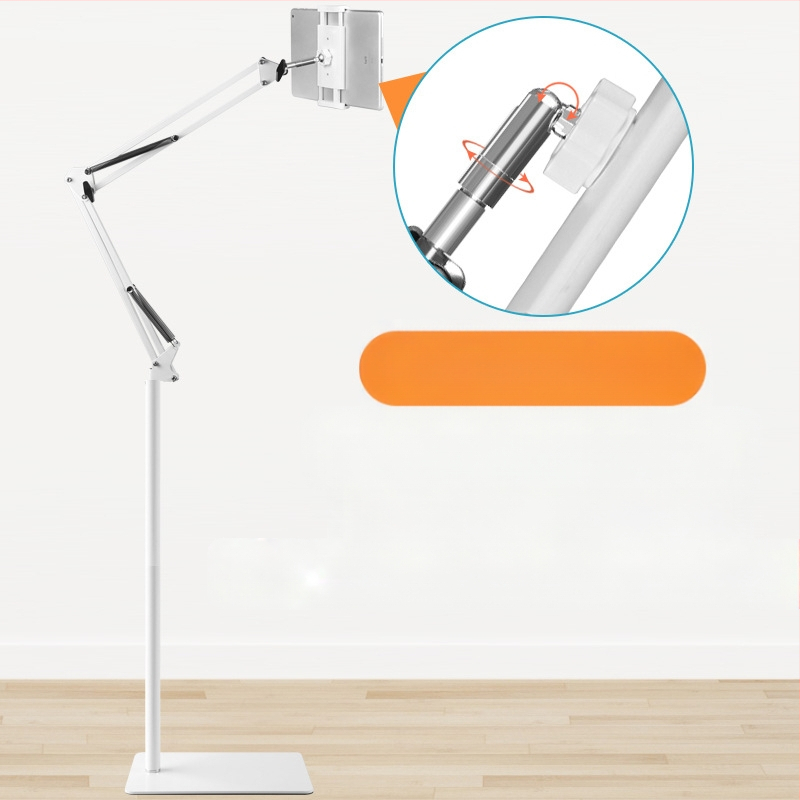 Mobiiltelefoni põrandaklamber voodi külge, pea kohal otseülekandega pildistamise tahvelarvuti konsool iPadi tõsteklambri hulgimüügiks