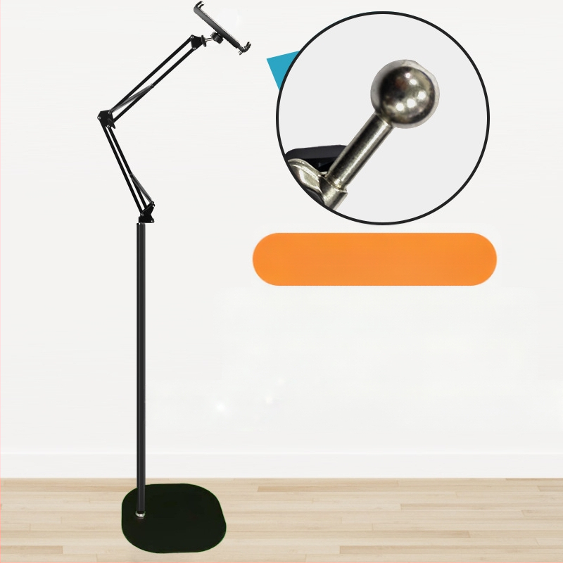 Mobiiltelefoni põrandaklamber voodi külge, pea kohal otseülekandega pildistamise tahvelarvuti konsool iPadi tõsteklambri hulgimüügiks