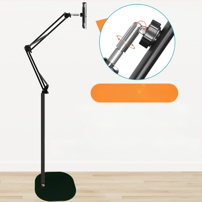 Mobiiltelefoni põrandaklamber voodi külge, pea kohal otseülekandega pildistamise tahvelarvuti konsool iPadi tõsteklambri hulgimüügiks