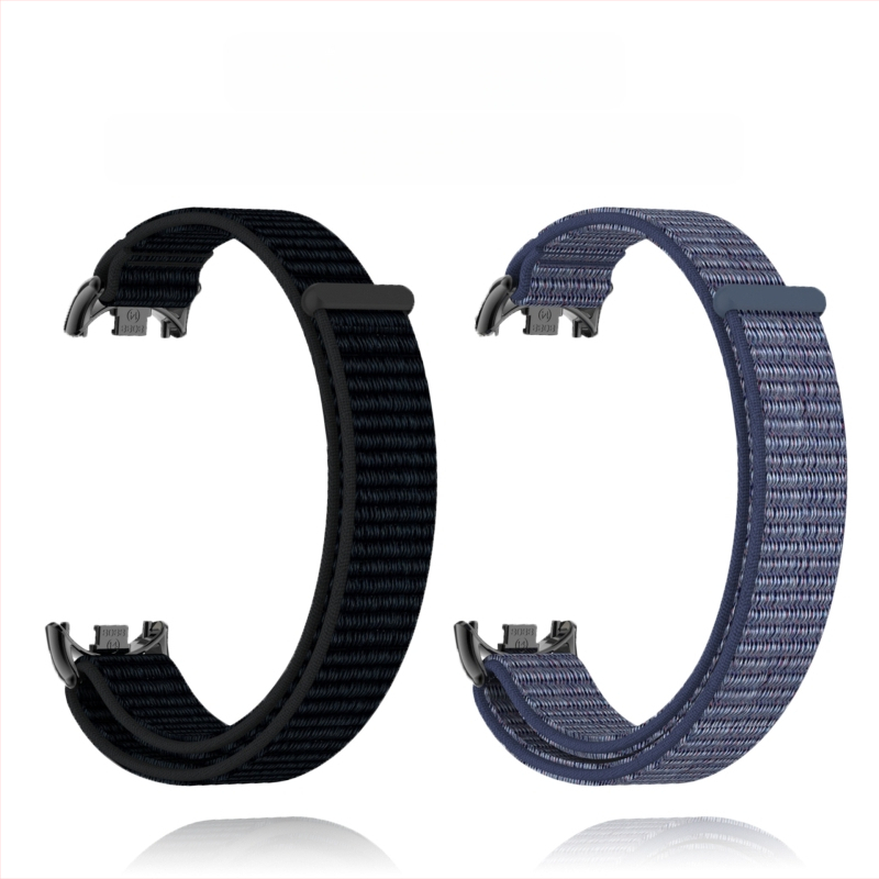 Sobib Xiaomi Mi Band 10 nailonist punutud asenduskäepaelaga 8/9/10 neutraalse punktiga pistikuga