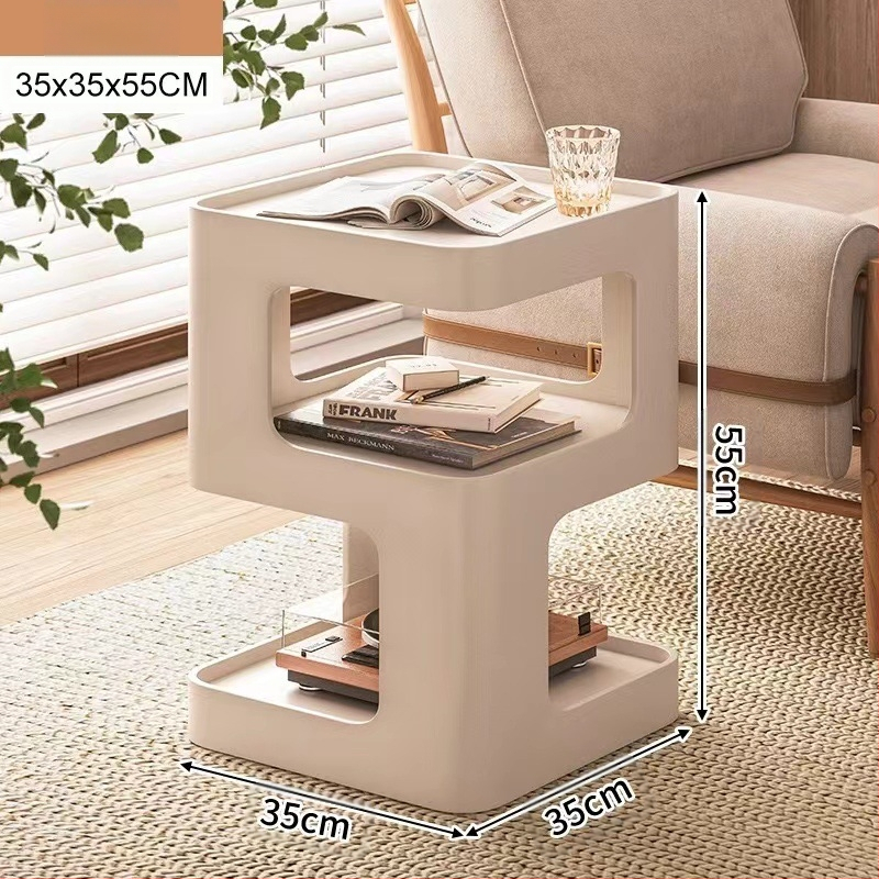 Elutoa diivani külglaud, rauast väike kohvilaud, külgkapp, moodne lihtne nurgakapp, loominguline internet, populaarne nurgalauavalgusti, luksuslik öökapp