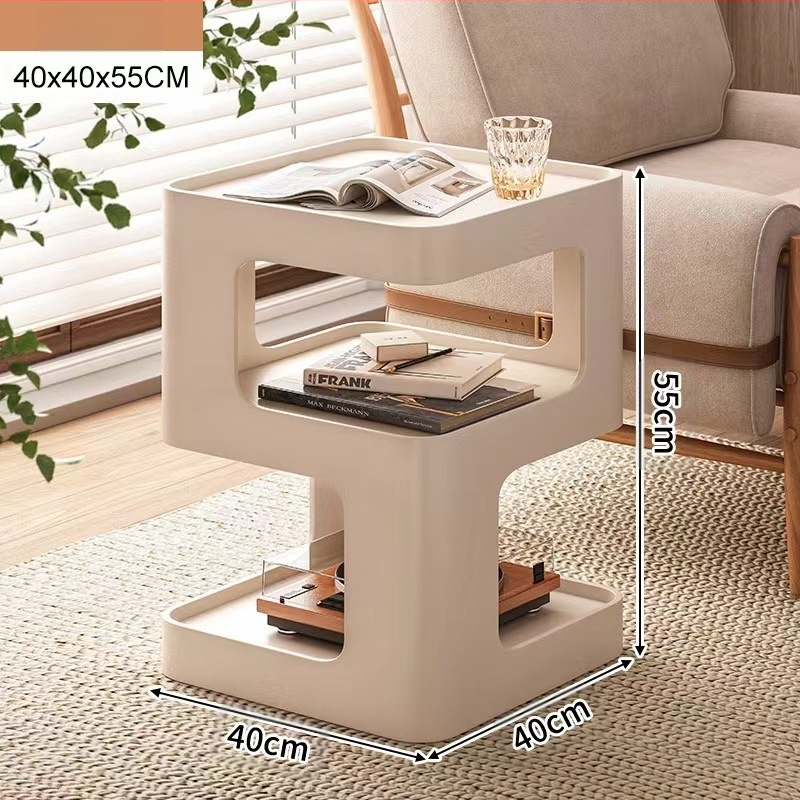 Elutoa diivani külglaud, rauast väike kohvilaud, külgkapp, moodne lihtne nurgakapp, loominguline internet, populaarne nurgalauavalgusti, luksuslik öökapp