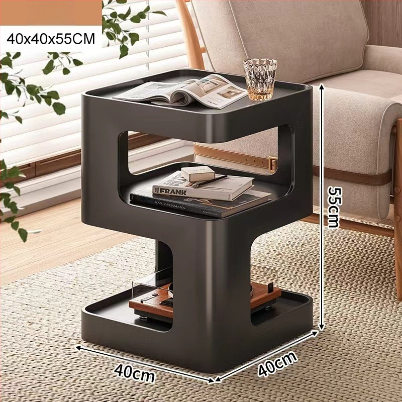 Elutoa diivani külglaud, rauast väike kohvilaud, külgkapp, moodne lihtne nurgakapp, loominguline internet, populaarne nurgalauavalgusti, luksuslik öökapp