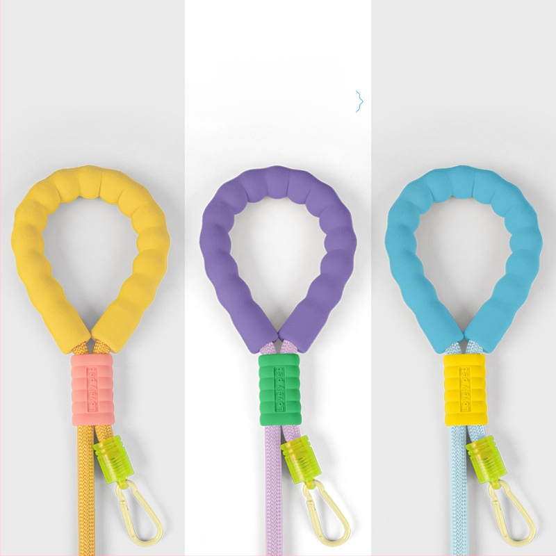 Piiriülene lemmikloomade veojõuköis Burette P-köis Ristkere vahust haardega värviline kolm-ühes koeraköis lemmikloomatarvete jaoks