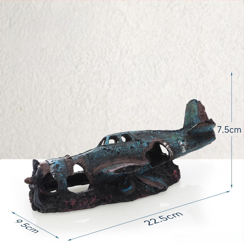 Piraadilaeva akvaariumi maastik, kalapaak, maastiku kaunistus, paadi vältimine, maja kaunistus, paat, õõnesvaiguga laev, laevahukk, GC