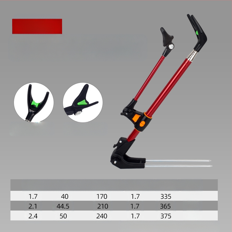 Pistoleto bokštelio laikiklis iš nerūdijančio plieno, meškerės stovas, rankinis meškerės laikiklis, žvejybos dėžė, žvejybos kėdė, meškerės stovas, priedai