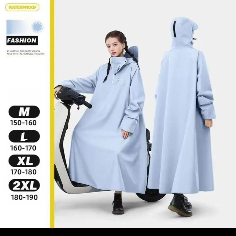 Elektriauto akuga auto vihmamantel pikk inimese ja auto eraldamine täiskeha vihmakindel pontšo meestele ja naistele täiskasvanutele jalgrattasõiduks