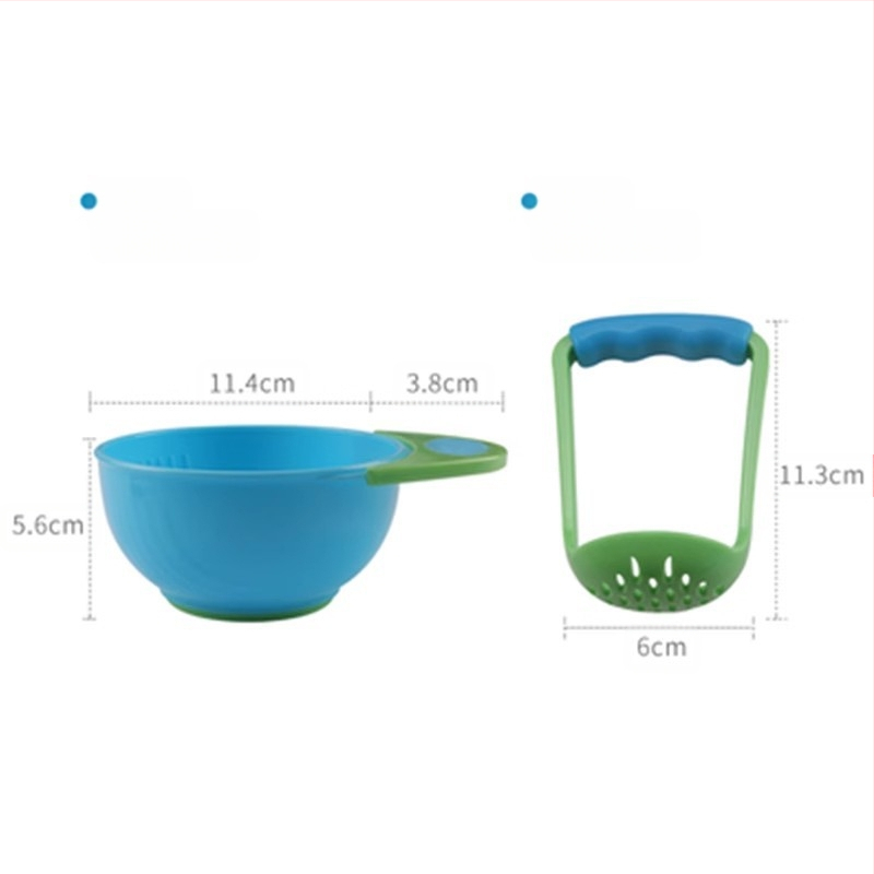 Õunapüree toidulisandiveski beebile manuaalne toidulisandimasin beebitoidu puuviljapüree laste köögiviljapüree jahvatuskauss