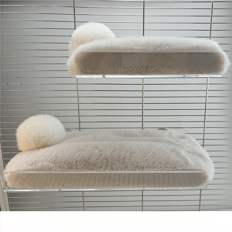 Papūgos lova, miego lizdas, kojų šildytuvo platforma, šiltas hamakas, medvilninis kilimėlis, žieminė sofa, čiužinys, juodas, Phoenix, bijūnas, paukščių narvelio reikmenys