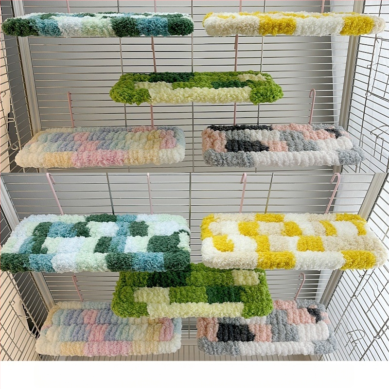 Papūgos lova, miego lizdas, kojų šildytuvo platforma, šiltas hamakas, medvilninis kilimėlis, žieminė sofa, čiužinys, juodas, Phoenix, bijūnas, paukščių narvelio reikmenys