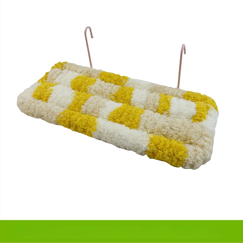 Papūgos lova, miego lizdas, kojų šildytuvo platforma, šiltas hamakas, medvilninis kilimėlis, žieminė sofa, čiužinys, juodas, Phoenix, bijūnas, paukščių narvelio reikmenys