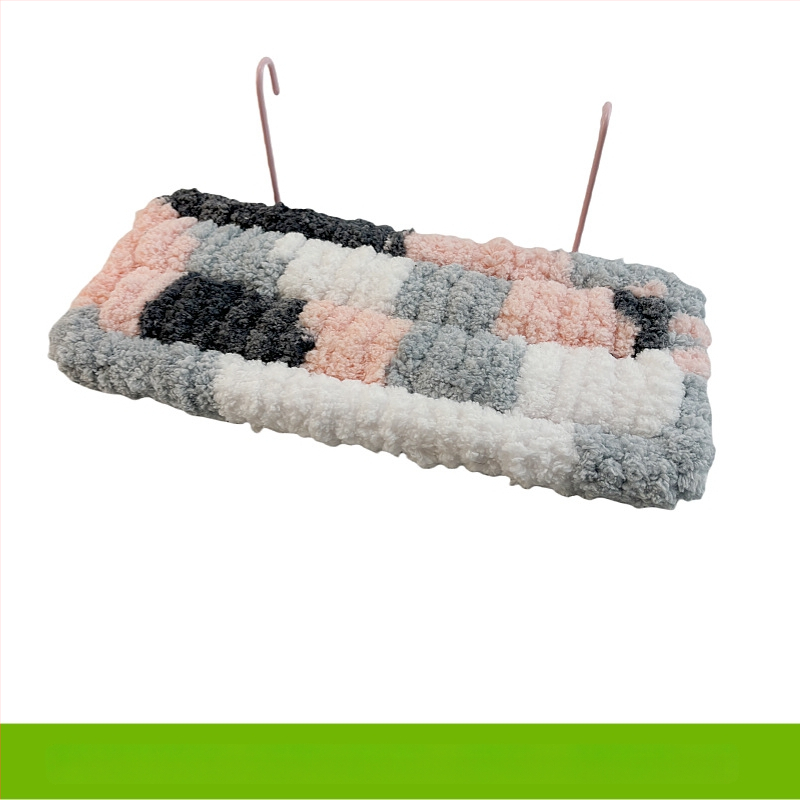 Papūgos lova, miego lizdas, kojų šildytuvo platforma, šiltas hamakas, medvilninis kilimėlis, žieminė sofa, čiužinys, juodas, Phoenix, bijūnas, paukščių narvelio reikmenys