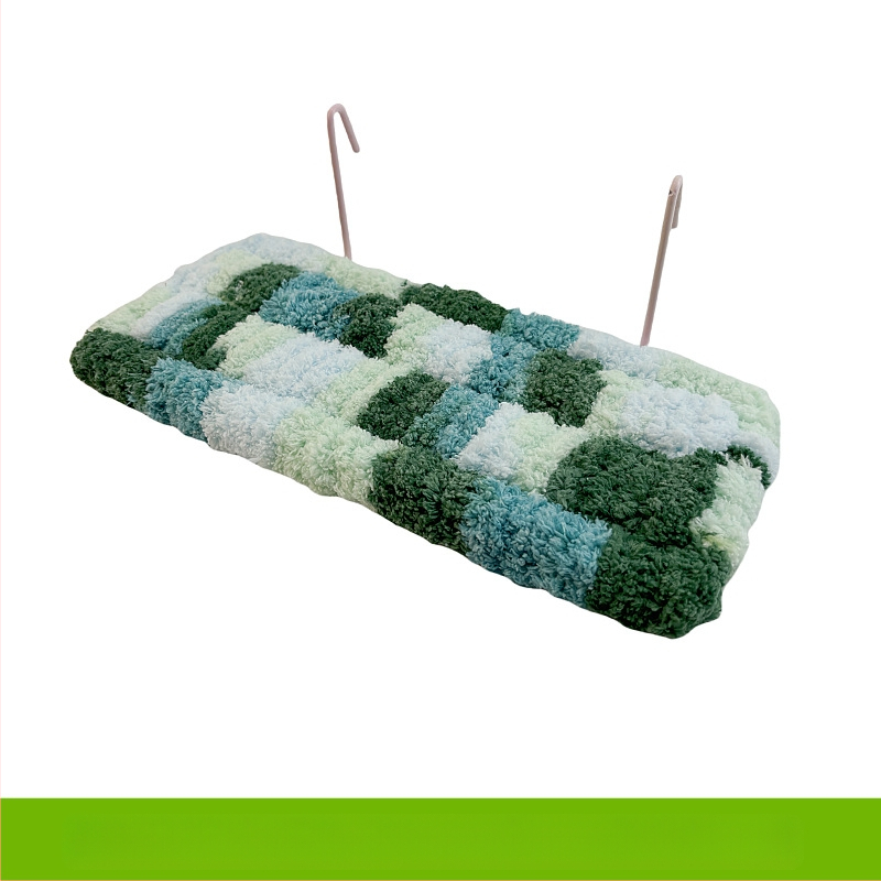 Papūgos lova, miego lizdas, kojų šildytuvo platforma, šiltas hamakas, medvilninis kilimėlis, žieminė sofa, čiužinys, juodas, Phoenix, bijūnas, paukščių narvelio reikmenys